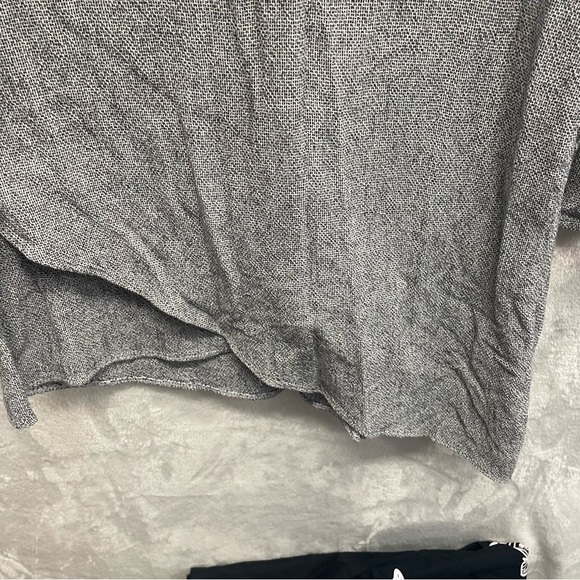 Toofan women’s asymmetric top cotton textured knit size medium lagenlook - Picture 3 of 6